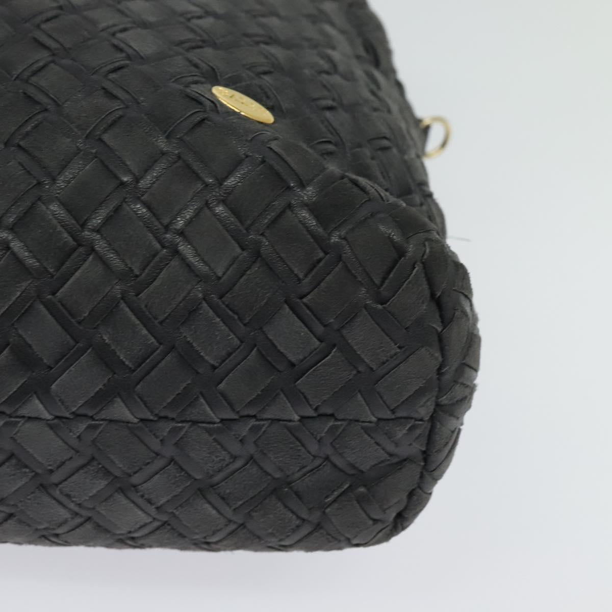 Bally Black Leather --