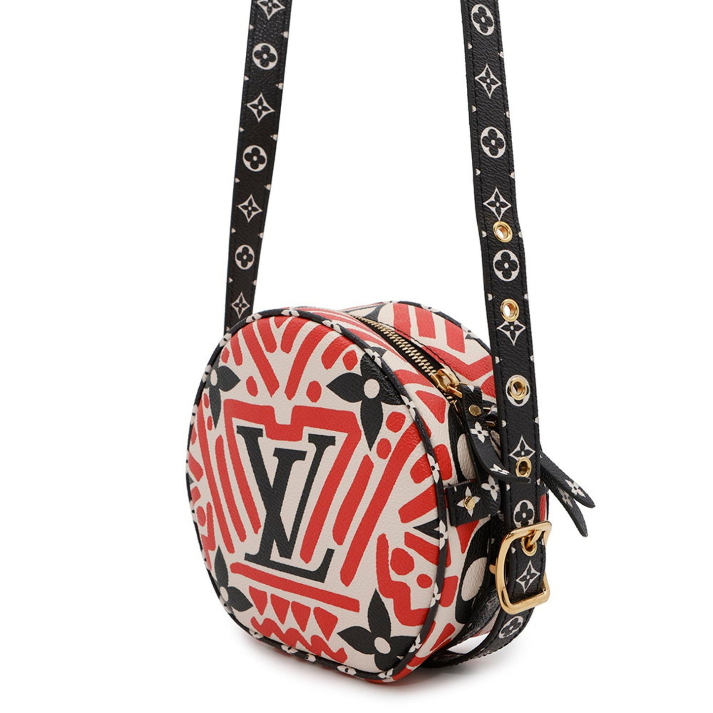 Louis Vuitton Red Canvas Boîte Chapeau Souple