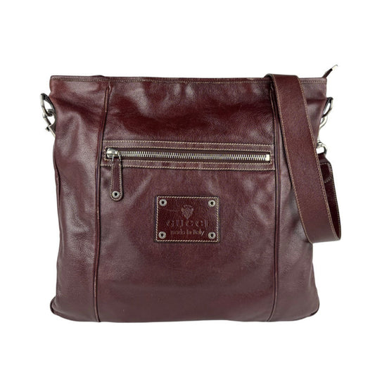Gucci Brown Leather Shoulder