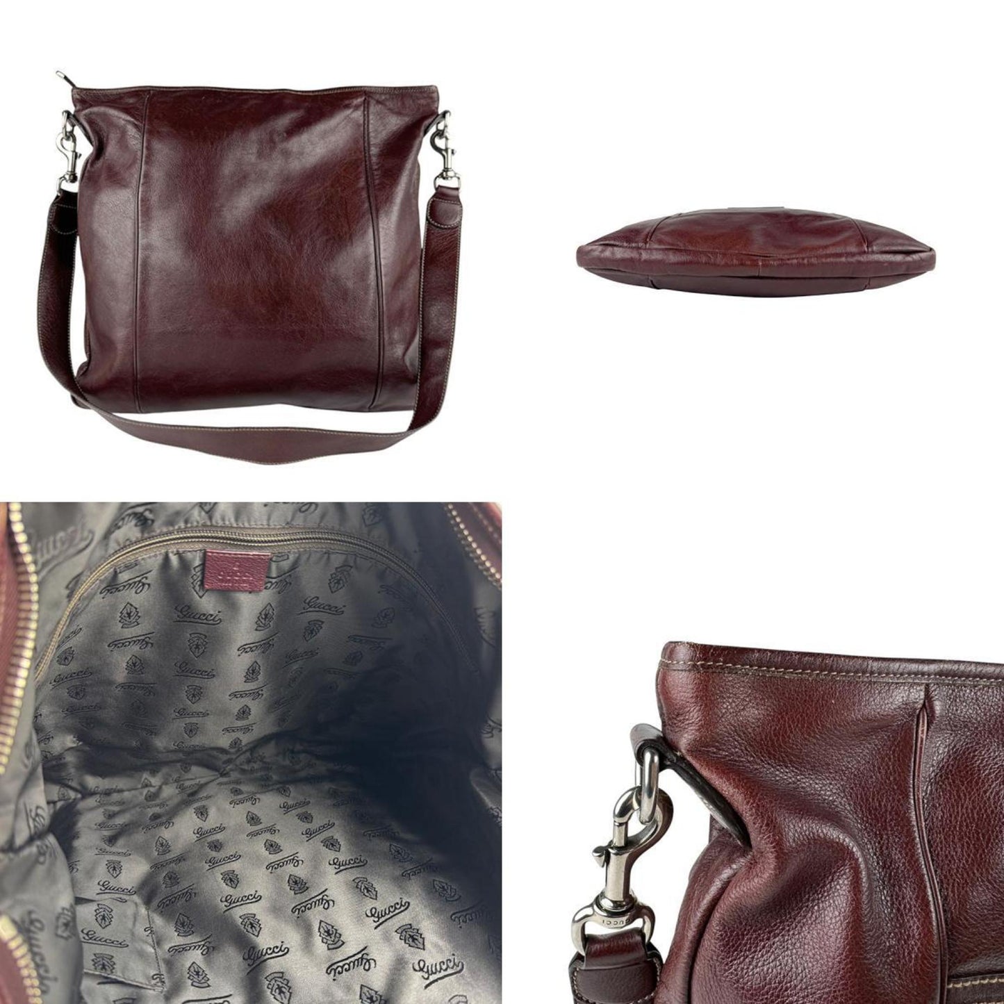 Gucci Brown Leather Shoulder