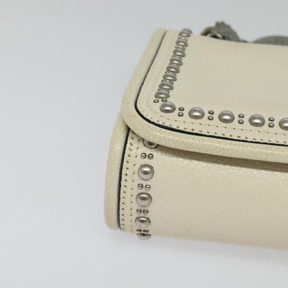 Miu Miu White Leather --
