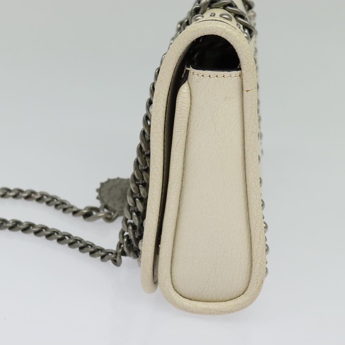 Miu Miu White Leather --