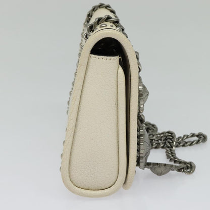 Miu Miu White Leather --