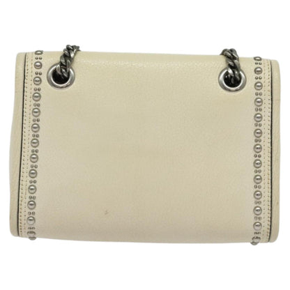 Miu Miu White Leather --