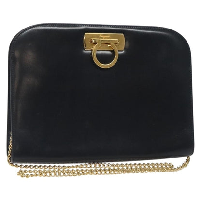 Fendi Blue Leather Peekaboo Mini Pocket