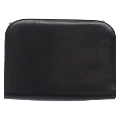 Fendi Blue Leather Peekaboo Mini Pocket