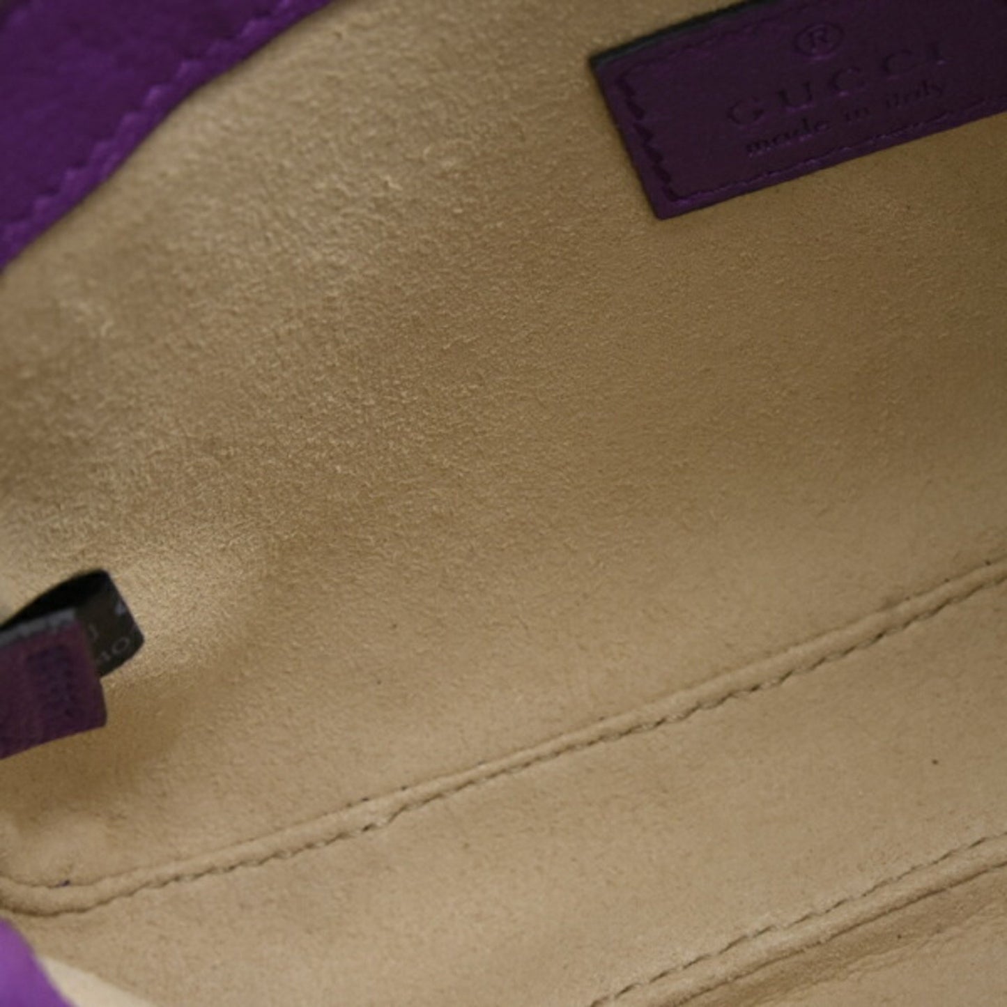 Gucci Purple Leather Aphrodite