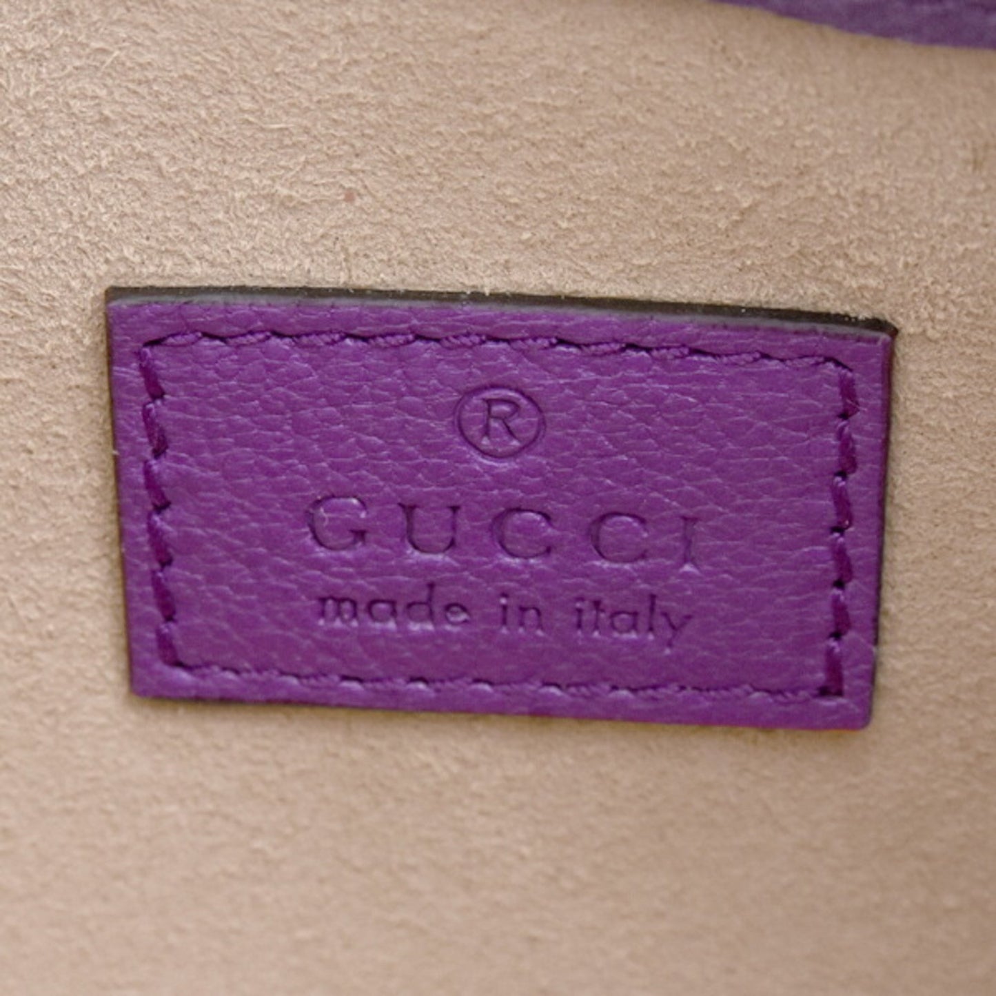 Gucci Purple Leather Aphrodite