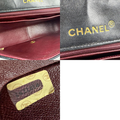 Chanel Black Leather Diana