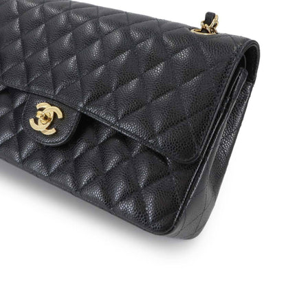 Chanel Black Leather Timeless