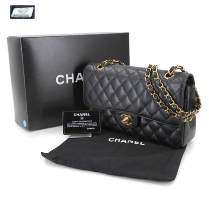 Chanel Black Leather Timeless