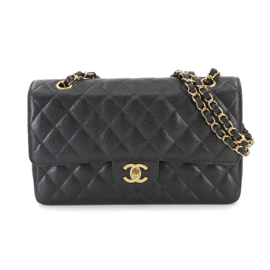 Chanel Black Leather Timeless