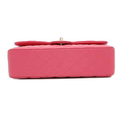 Chanel Pink Leather Timeless