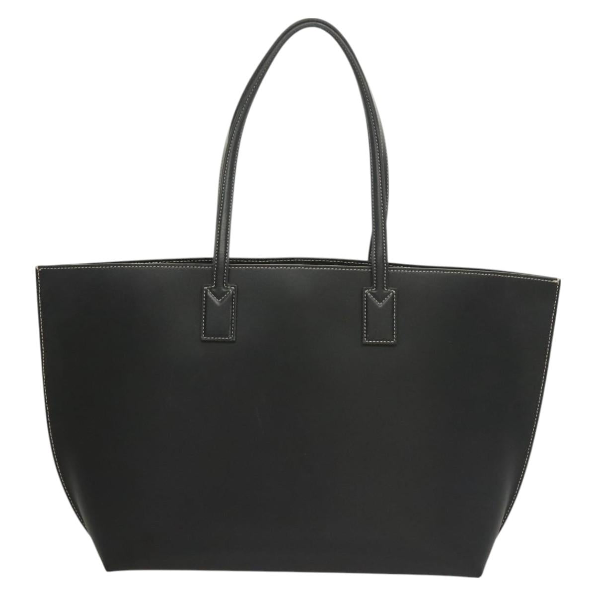 Burberry Black Leather Tb