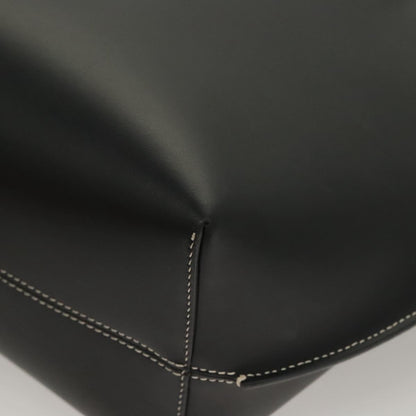 Burberry Black Leather Tb