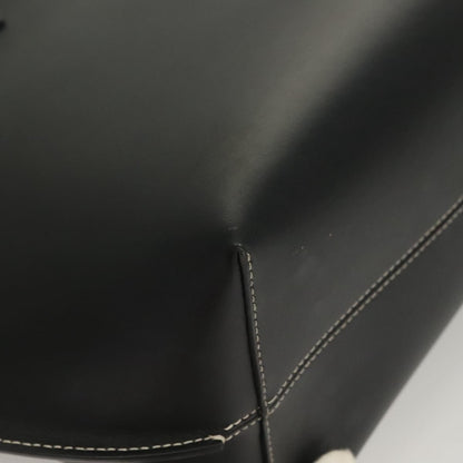 Burberry Black Leather Tb