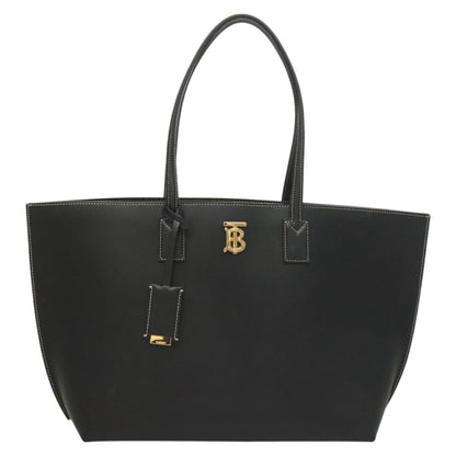 Burberry Black Leather Tb