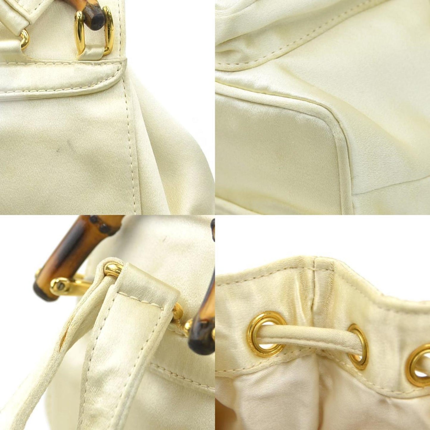 Gucci Brown Nylon Bamboo