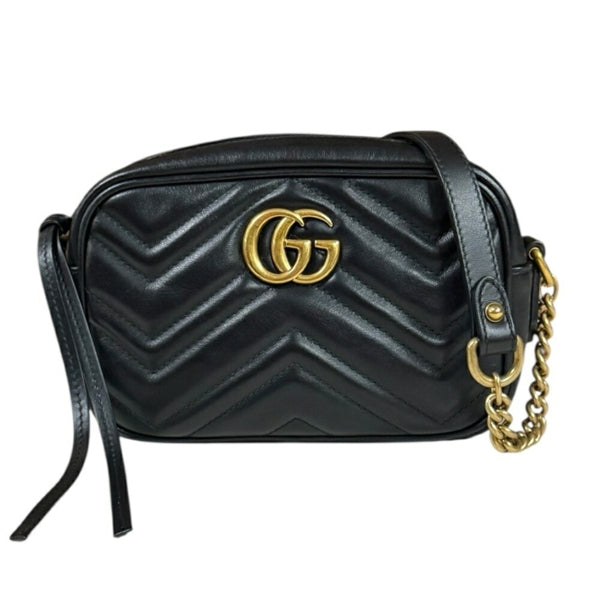 Saint Laurent Black Leather Enveloppe