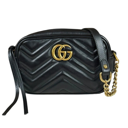 Saint Laurent Black Leather Enveloppe