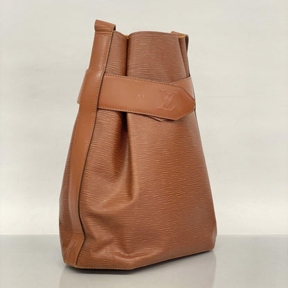 Louis Vuitton Brown Leather Sac D'épaule