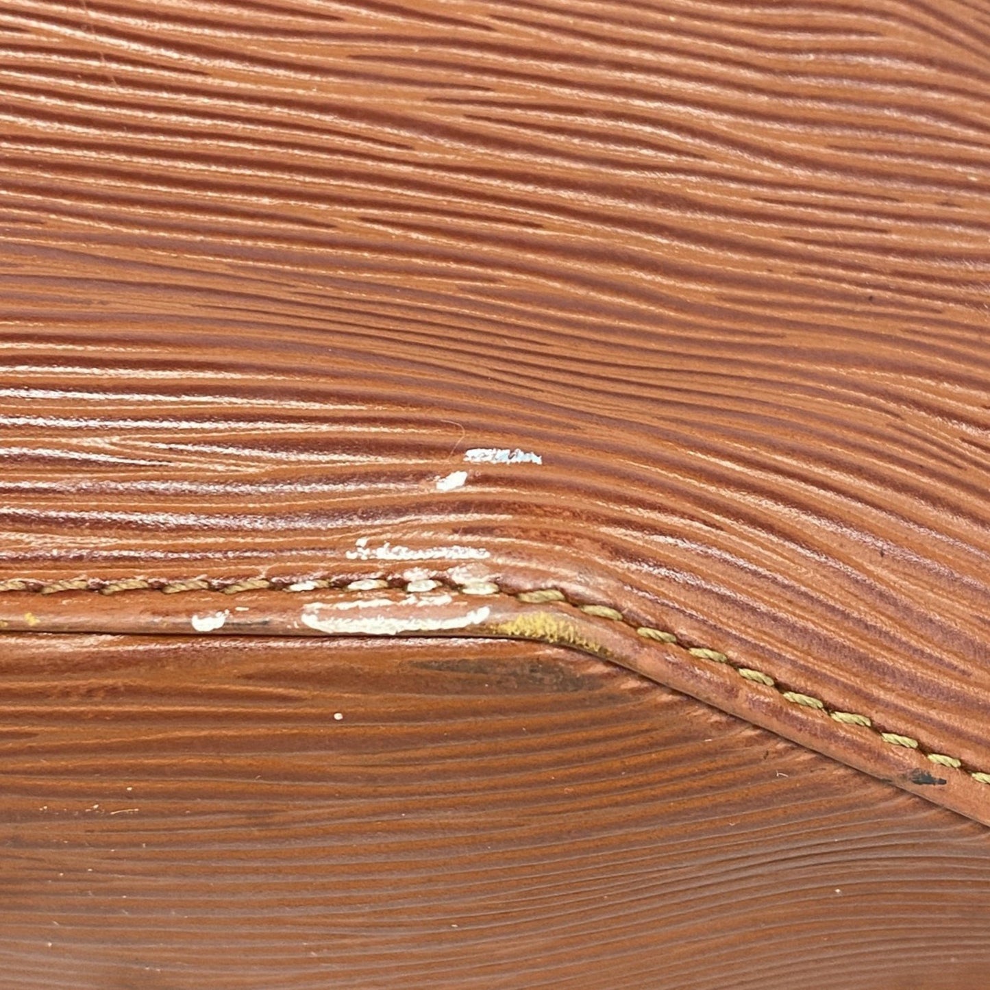 Louis Vuitton Brown Leather Sac D'épaule