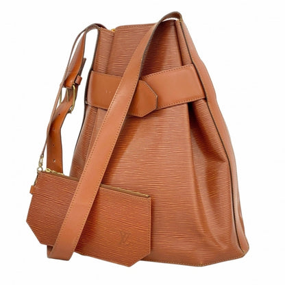 Salvatore Ferragamo Brown Leather Shoulder