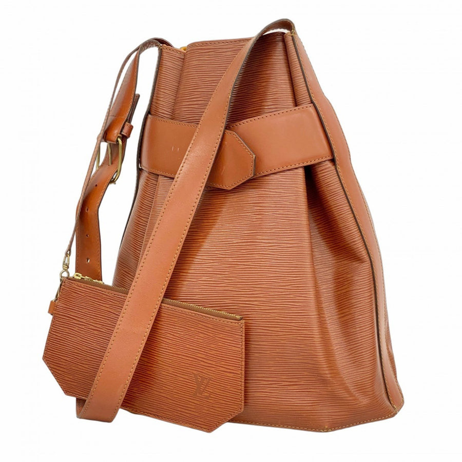Louis Vuitton Brown Leather Sac D'épaule