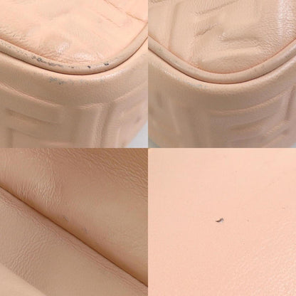 Fendi Pink Leather Baguette