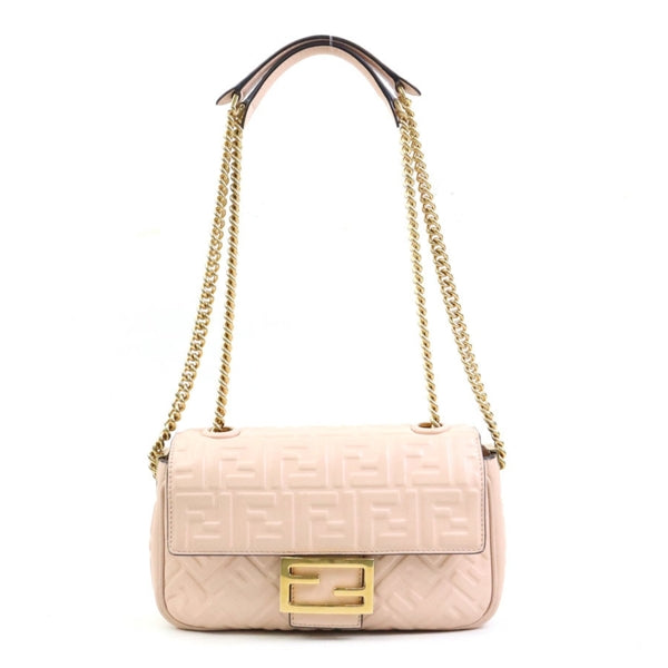 Chanel Pink Leather Mini Flap Bag