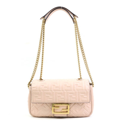 Chanel Pink Leather Mini Flap Bag