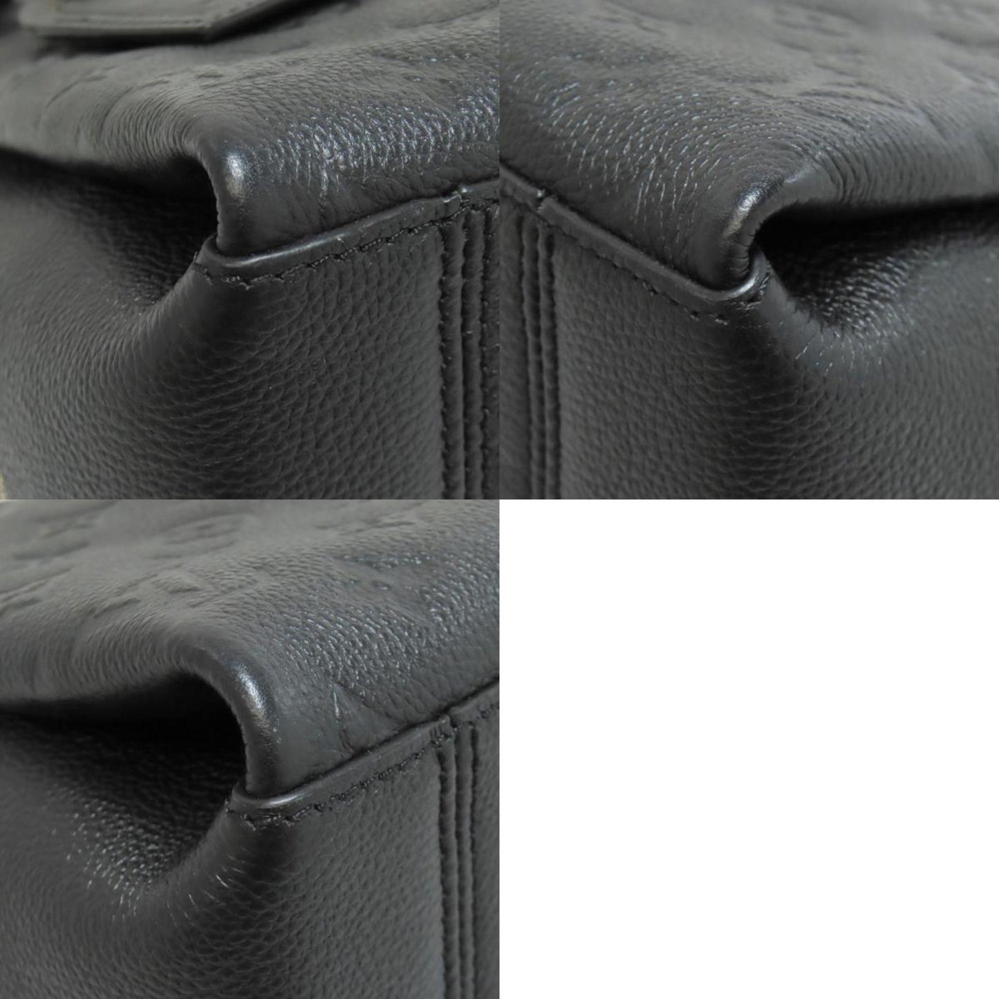 Louis Vuitton Black Leather Surène