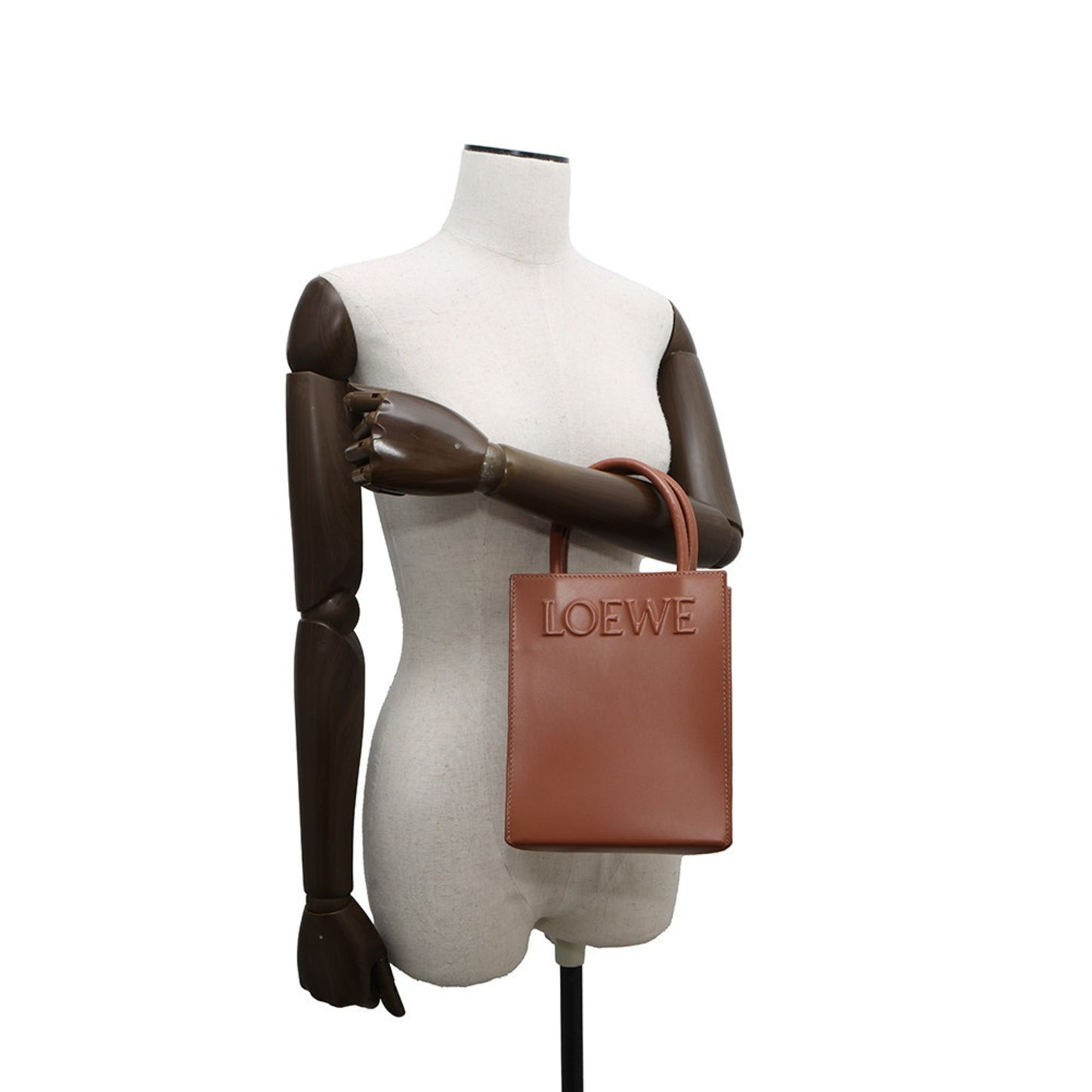 Loewe Brown Leather Cabas