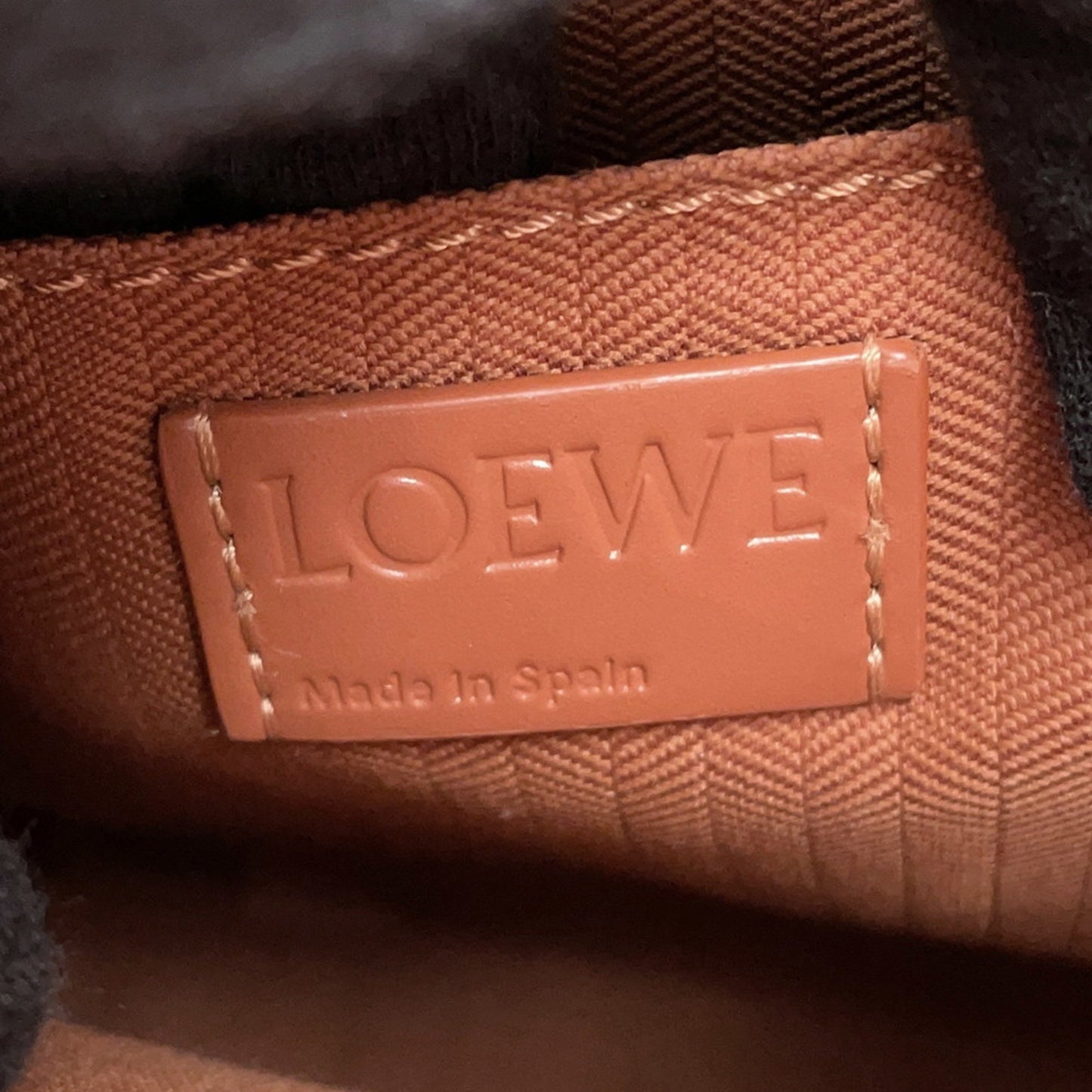 Loewe Brown Leather Cabas