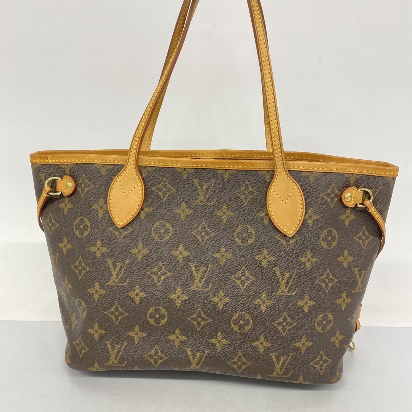 Louis Vuitton Brown Canvas Neverfull Pm