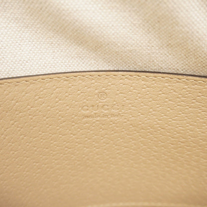 Gucci Brown Canvas, Leather Ophidia