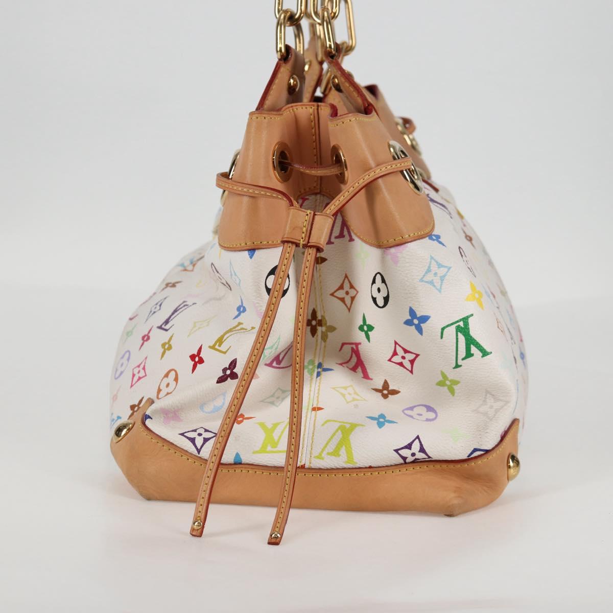 Louis Vuitton White Canvas Ursula