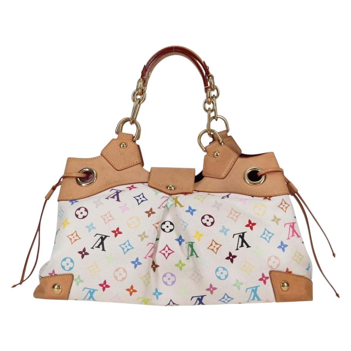 Louis Vuitton White Canvas Ursula