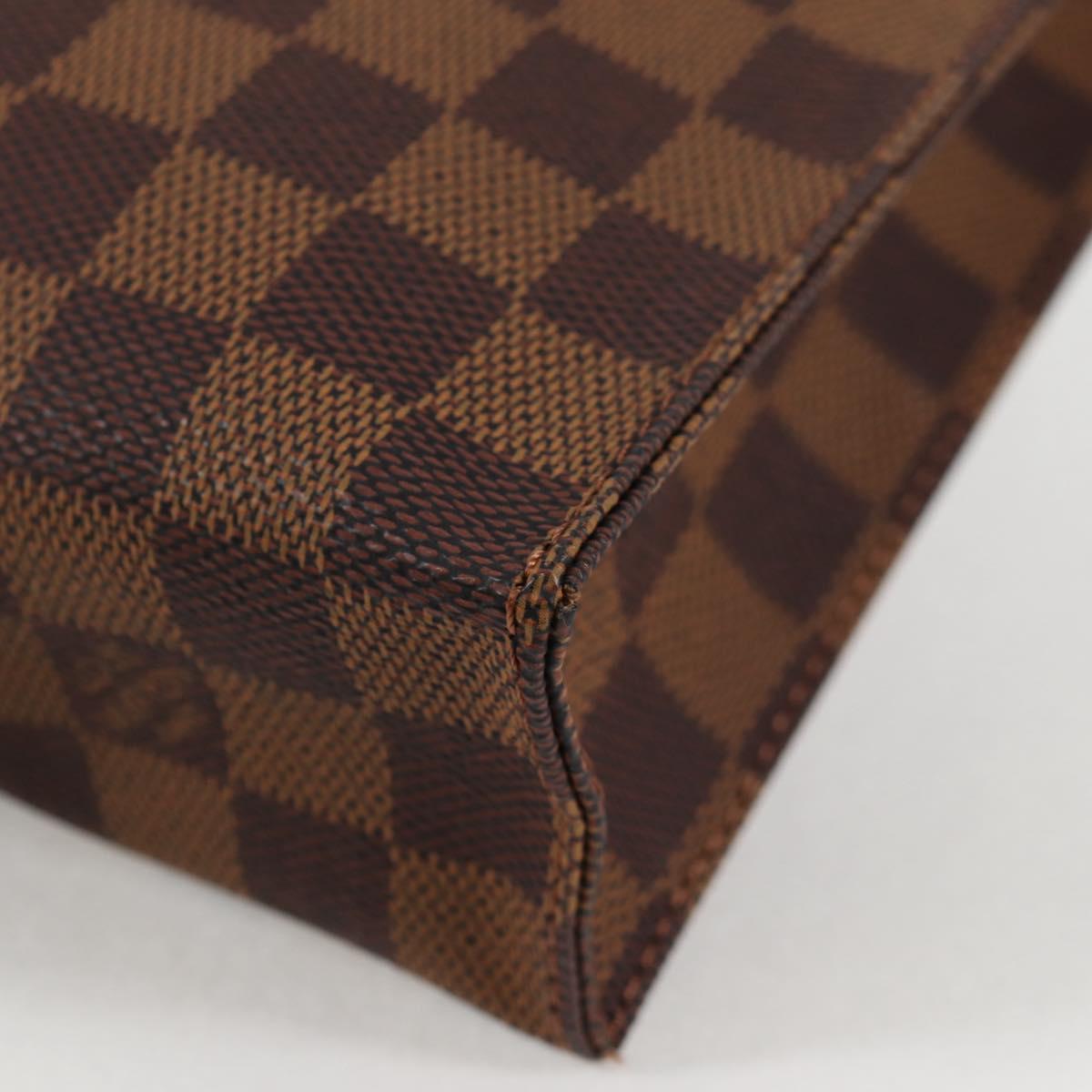 Louis Vuitton Brown Canvas Poche Toilette