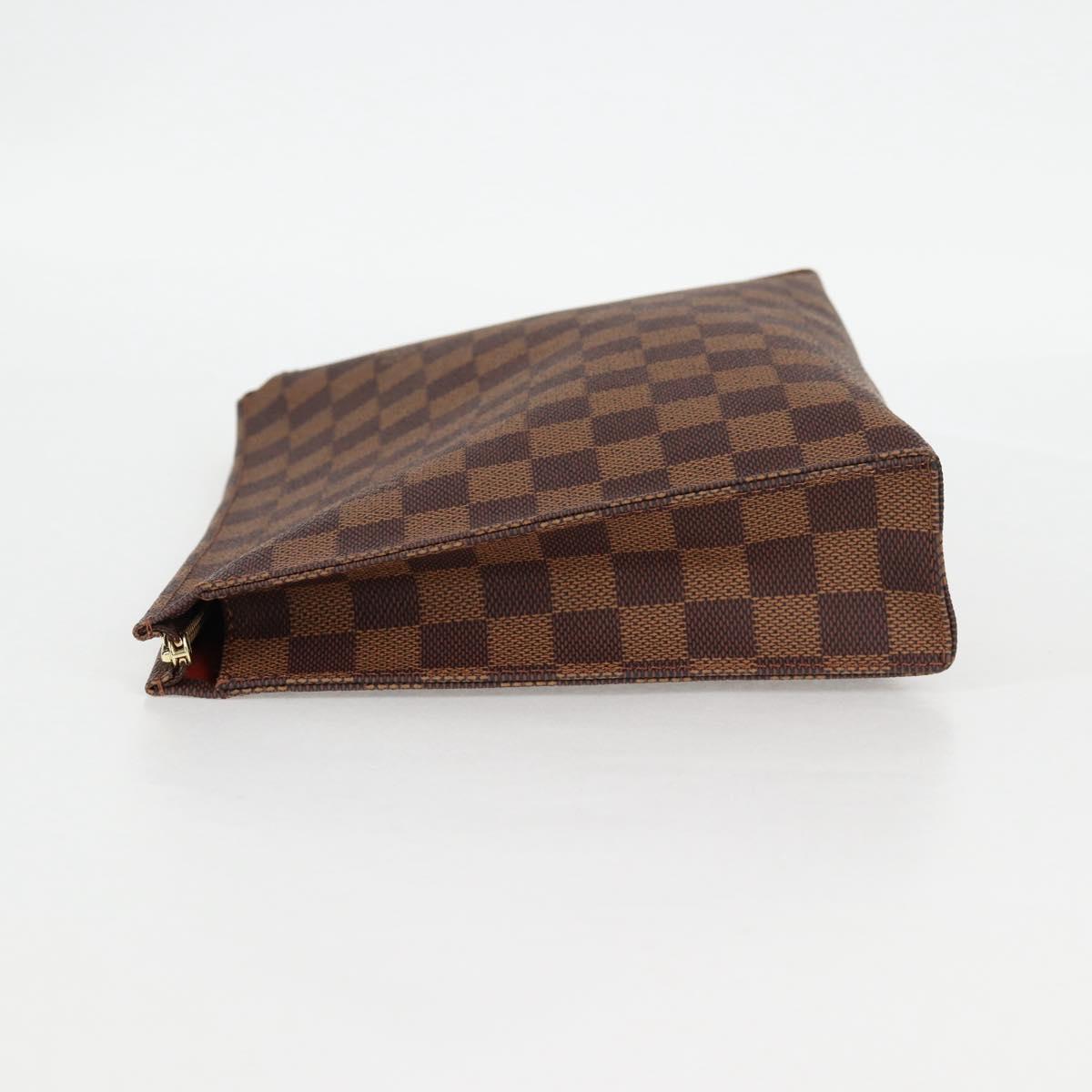 Louis Vuitton Brown Canvas Poche Toilette
