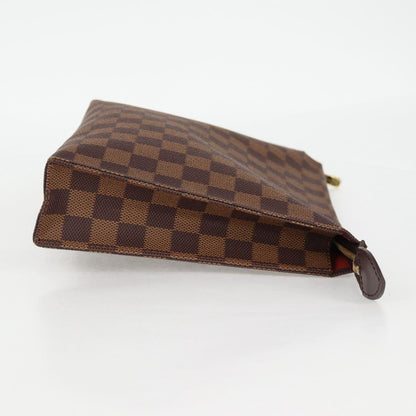 Louis Vuitton Brown Canvas Poche Toilette