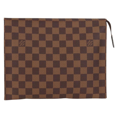 Louis Vuitton Brown Canvas Poche Toilette