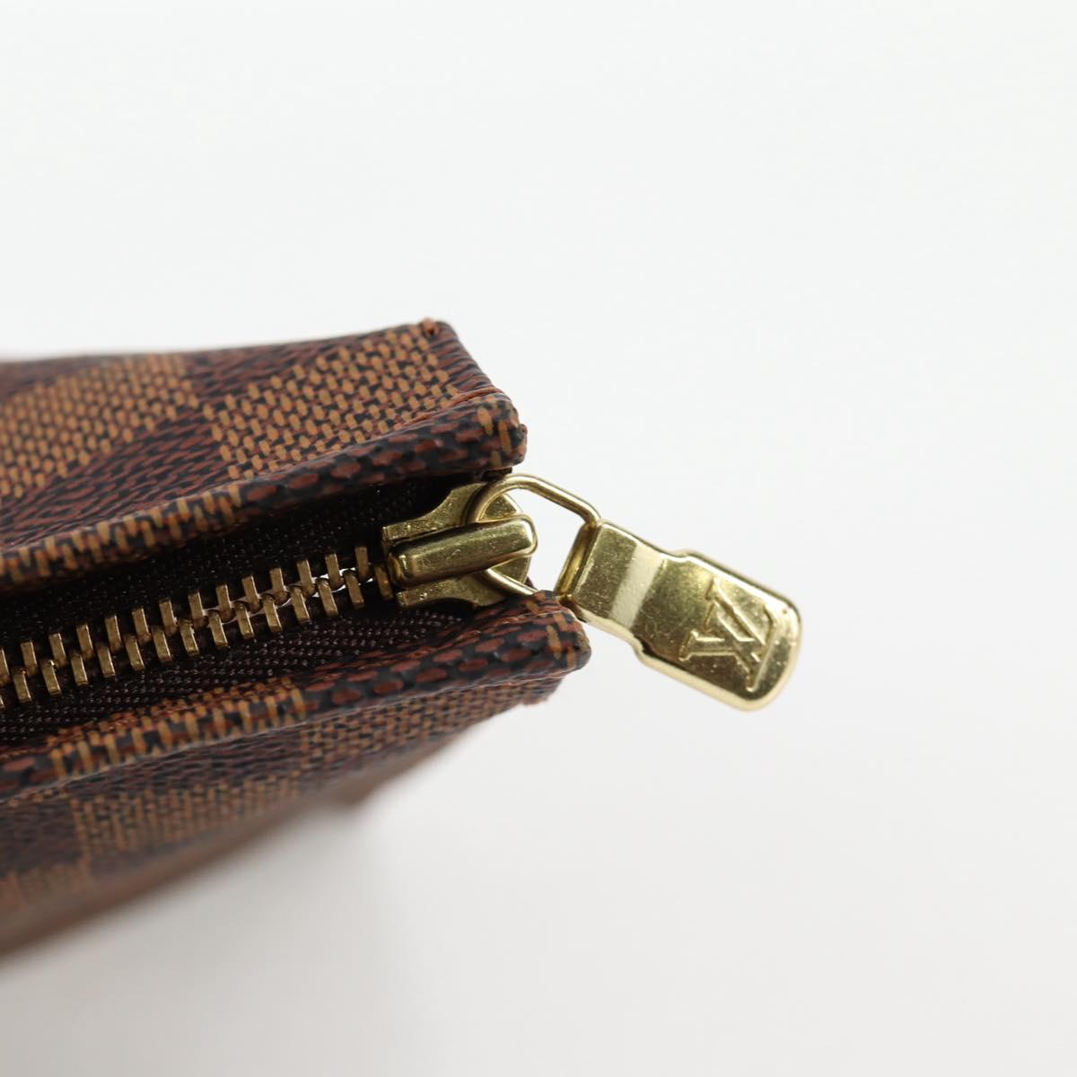 Louis Vuitton Brown Canvas Poche Toilette