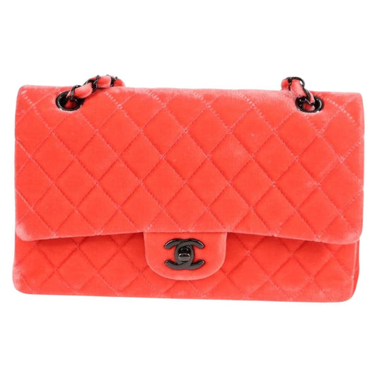 Chanel Pink Velvet Timeless