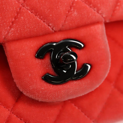 Chanel Pink Velvet Timeless