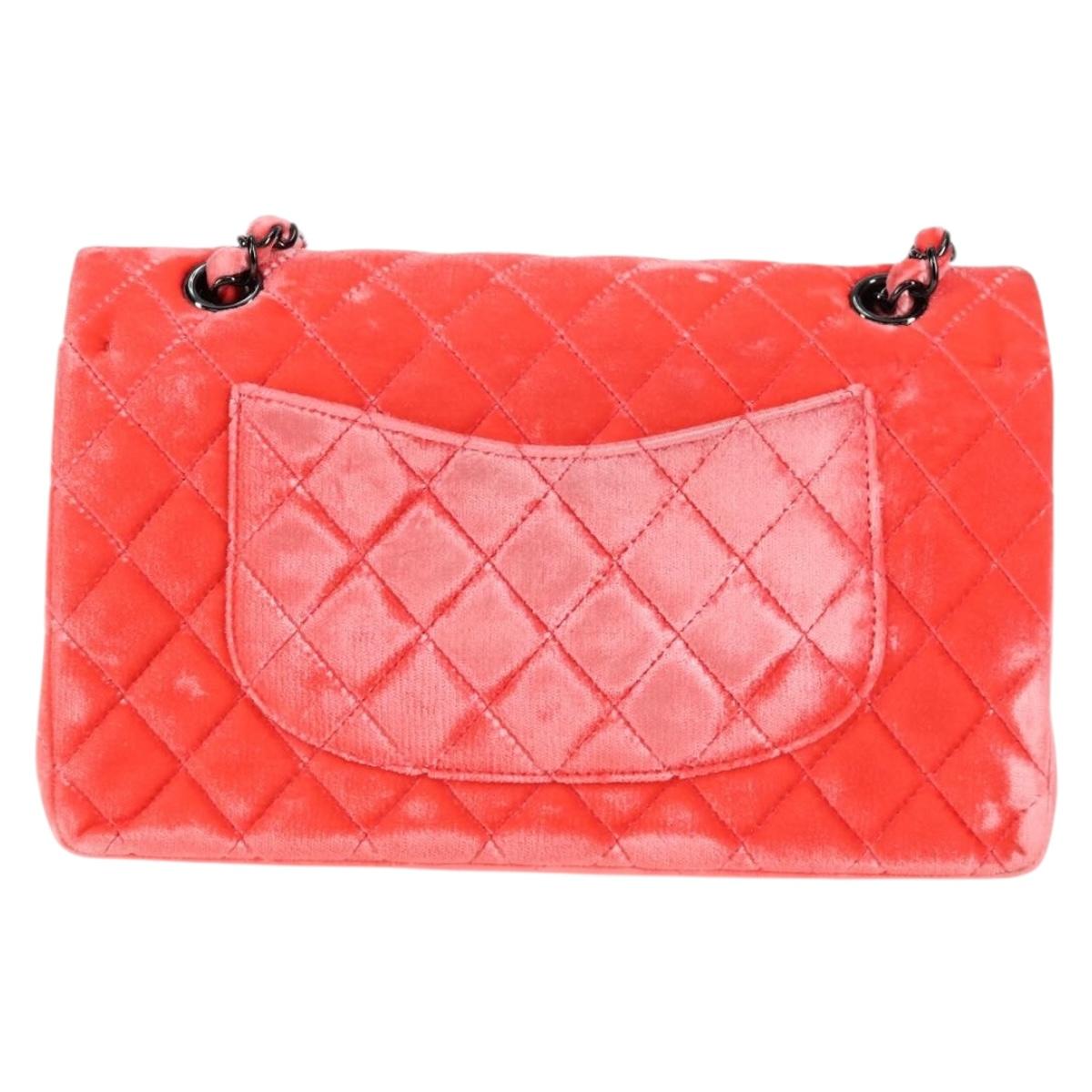 Chanel Pink Velvet Timeless