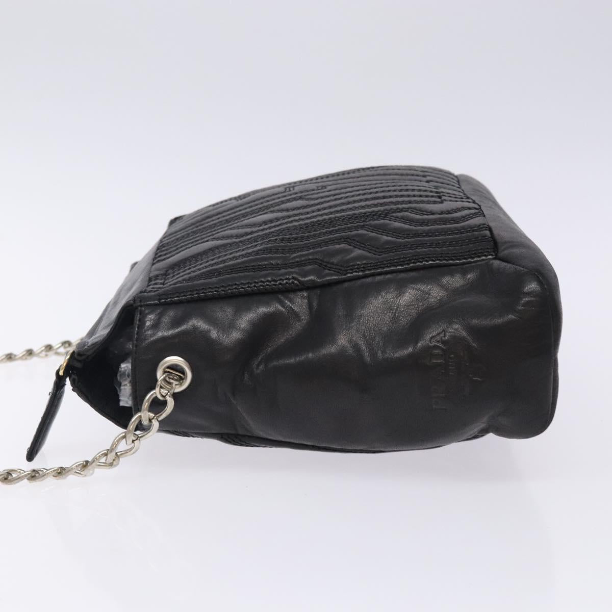 Prada Black Leather Shoulder