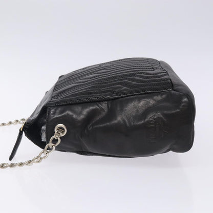 Prada Black Leather Shoulder