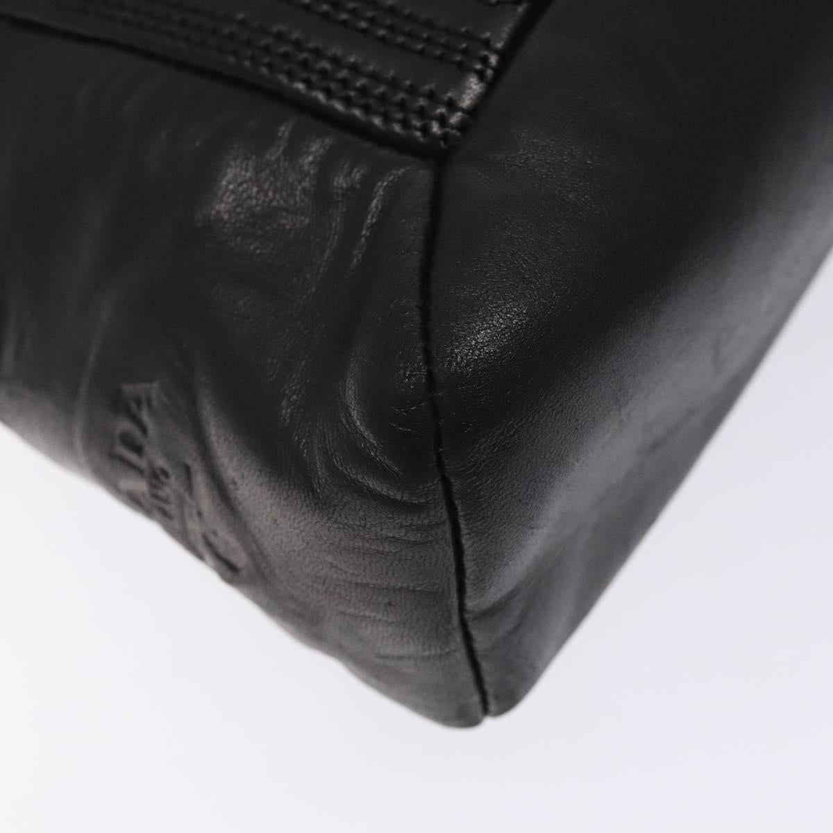 Prada Black Leather Shoulder