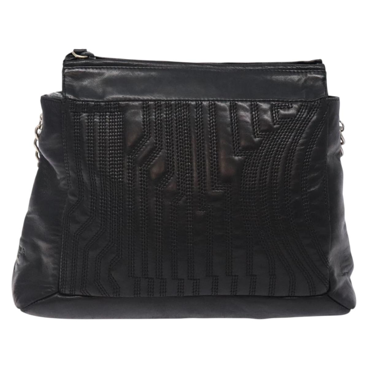 Prada Black Leather Shoulder